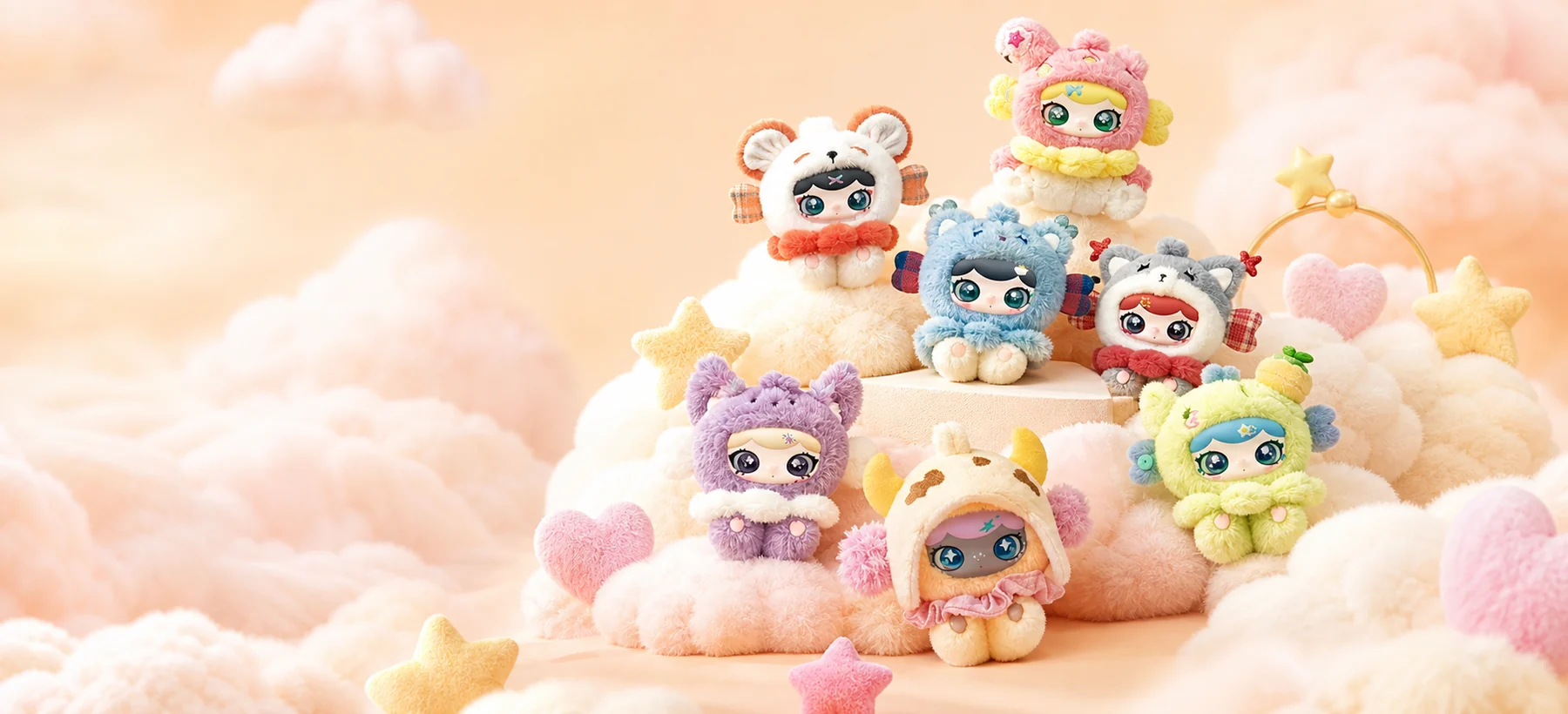 Lulumi travel cloud plush pendants wholesale hero