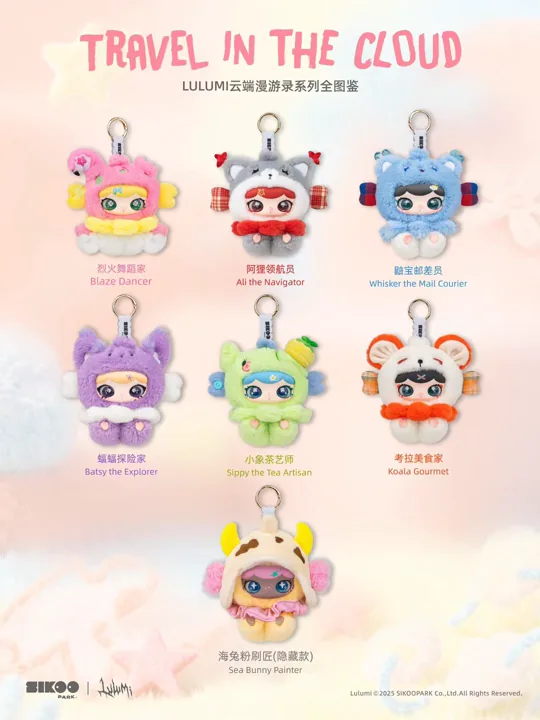 Lulumi Travel In The Cloud Complete Assortment
