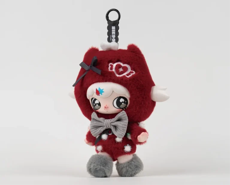 Lulumi Berry Heart Devil Plush Pendant
